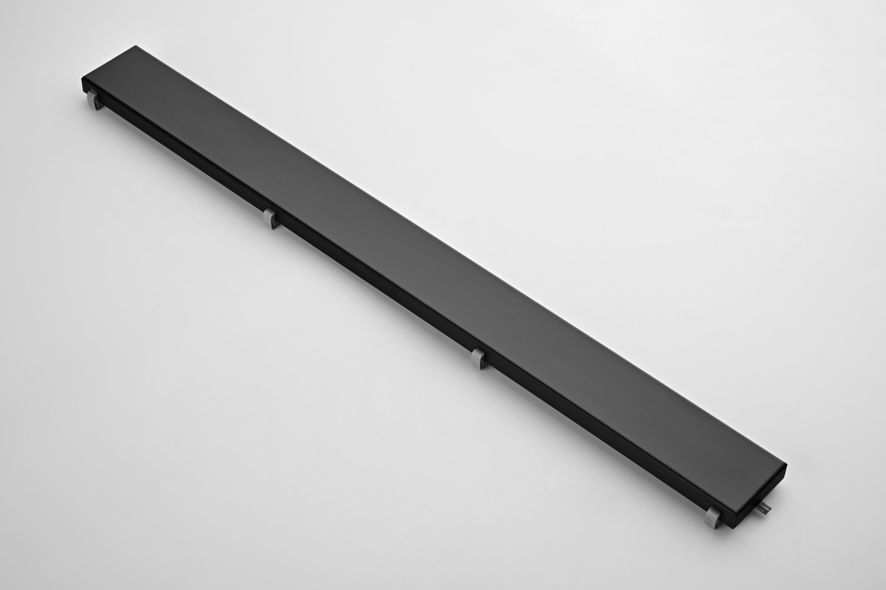 24 Inches Linear Shower Drain with Removable Cover, 304 Stainless Shower Drain Included Hair Strainer and Leveling Feet