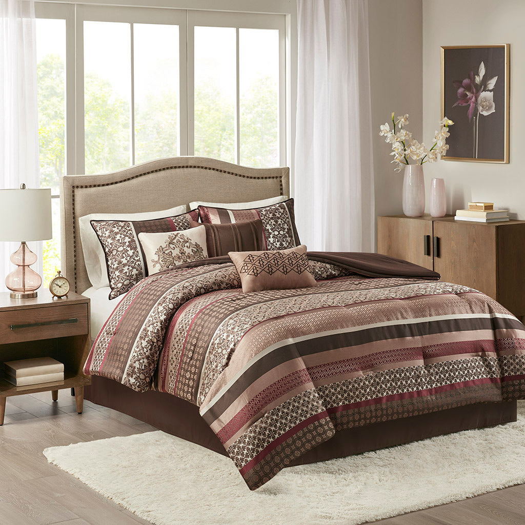 Queen 7 Piece Comforter Set