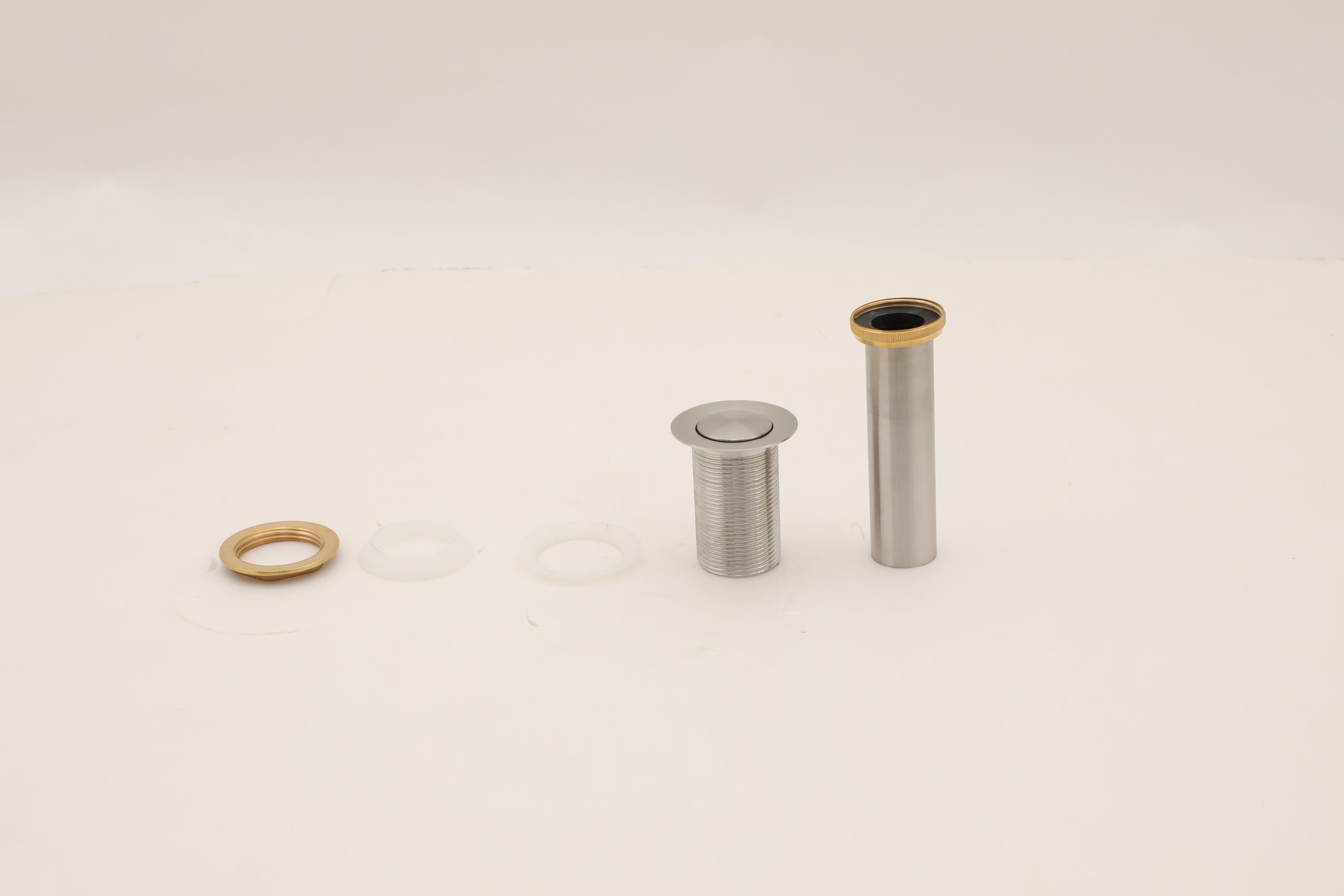 18"x13" Brushed Nickel Stainless Steel undermount Bathroom Sink with Pop Up Drain