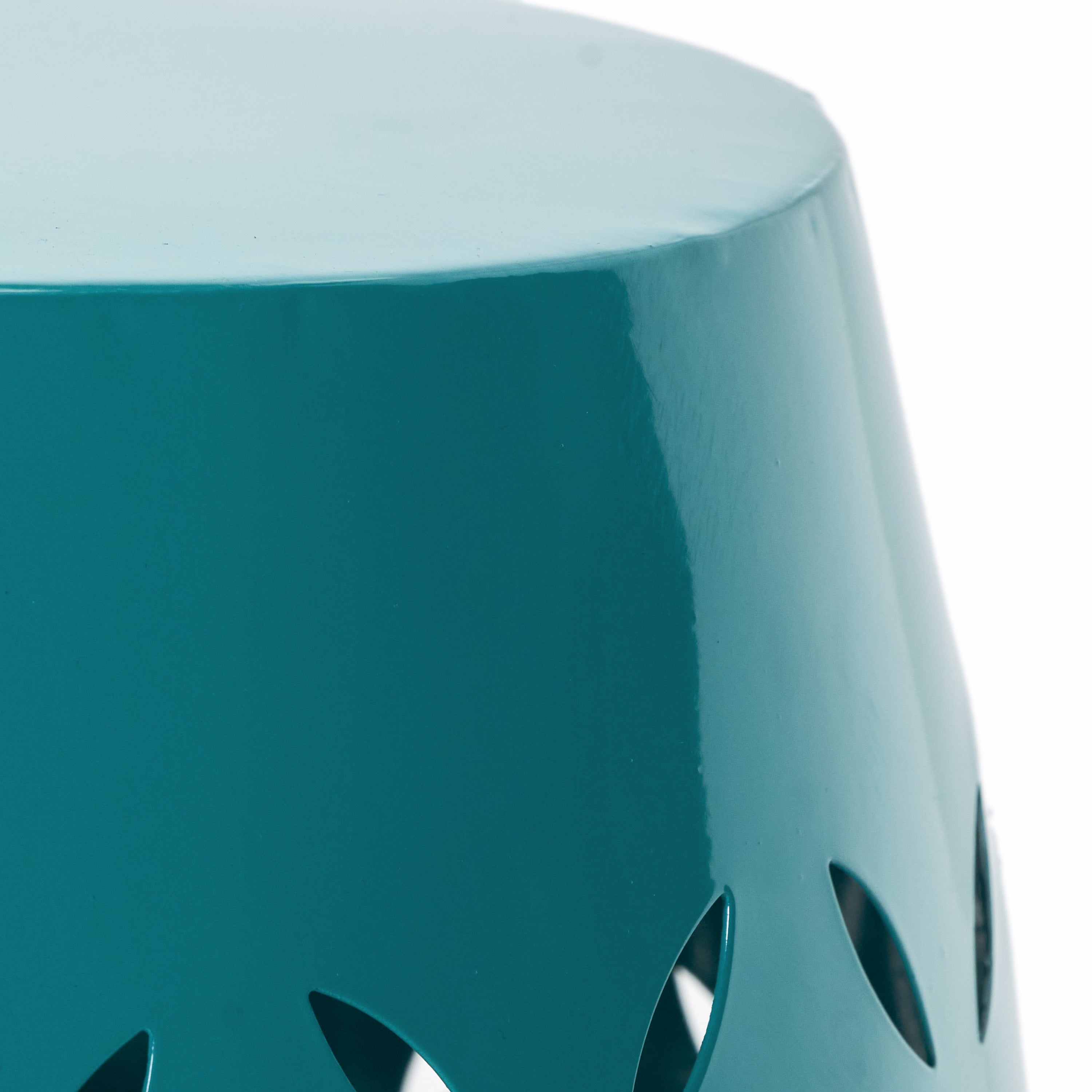 LILAC 12" SIDE TABLE - TEAL