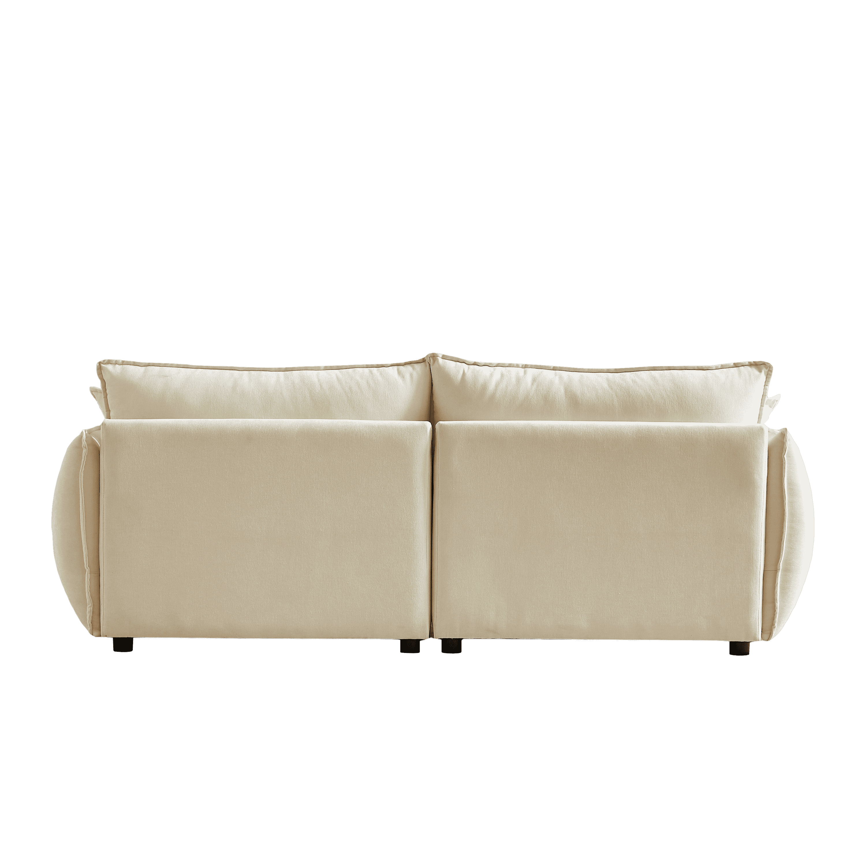 MH88" Modern Living Room Sectional, Wide Living Room Sectional, Stylish chenille Triple Sectional with Extra 2 Pillows, Thickly Padded Seat and Back and Armrests for Apartment, Living Room