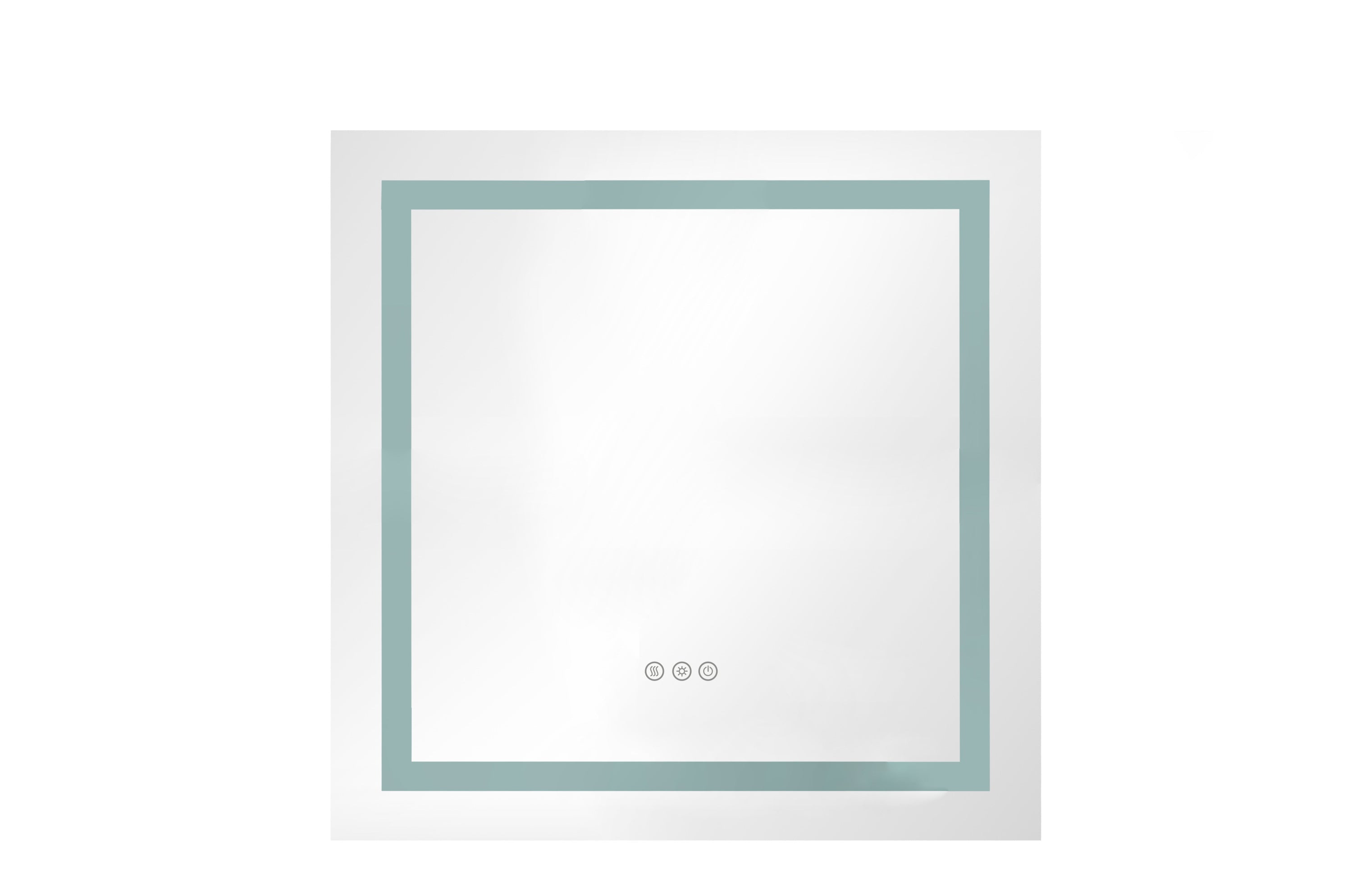 36x 36Inch LED Mirror Bathroom Vanity Mirrors with Lights, Wall Mounted Anti-Fog Memory Large Dimmable Front Light Makeup Mirror