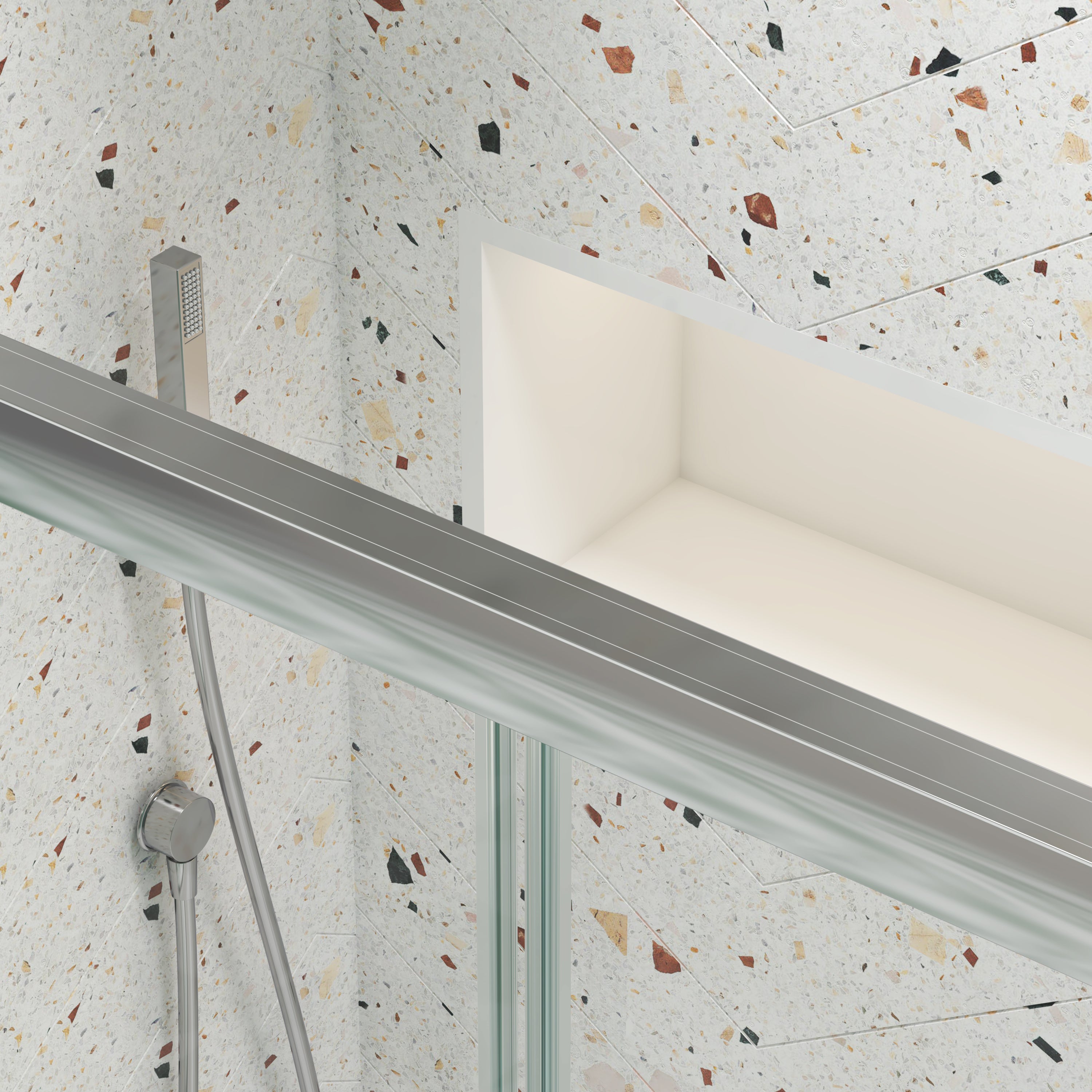 44-54 x 70 in bypass shower door dimensions and hardware reference