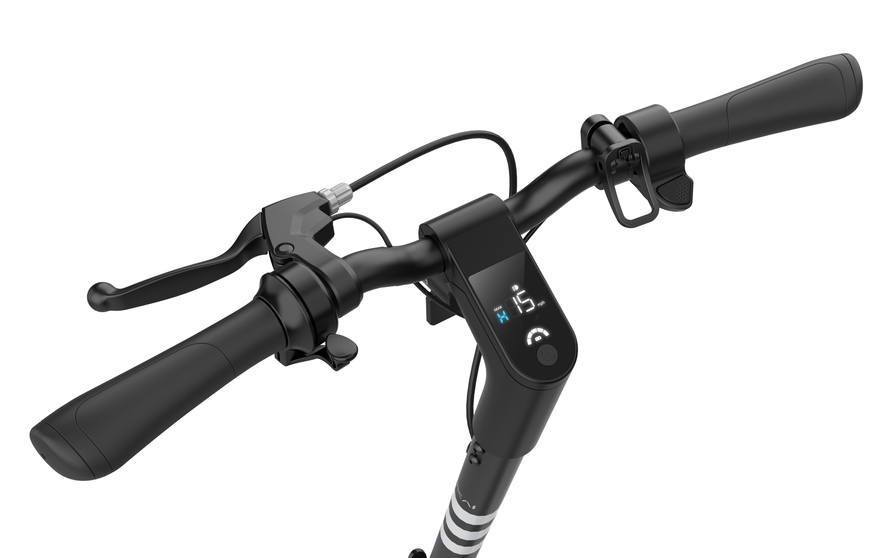 Lightweight & Foldable Electric Scooter W/10.8-Miles Max-Speed Range & 15Mph Max Speed - Gray