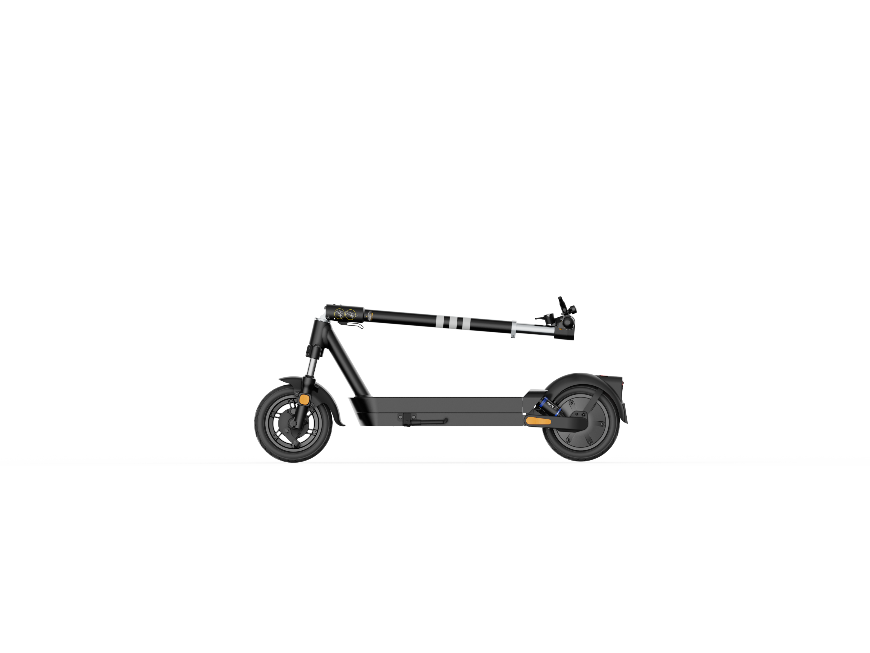 Dual-Suspension Electric Scooter w/ 43.5 Miles Max Operating Range & 24 mph Max Speed - Black