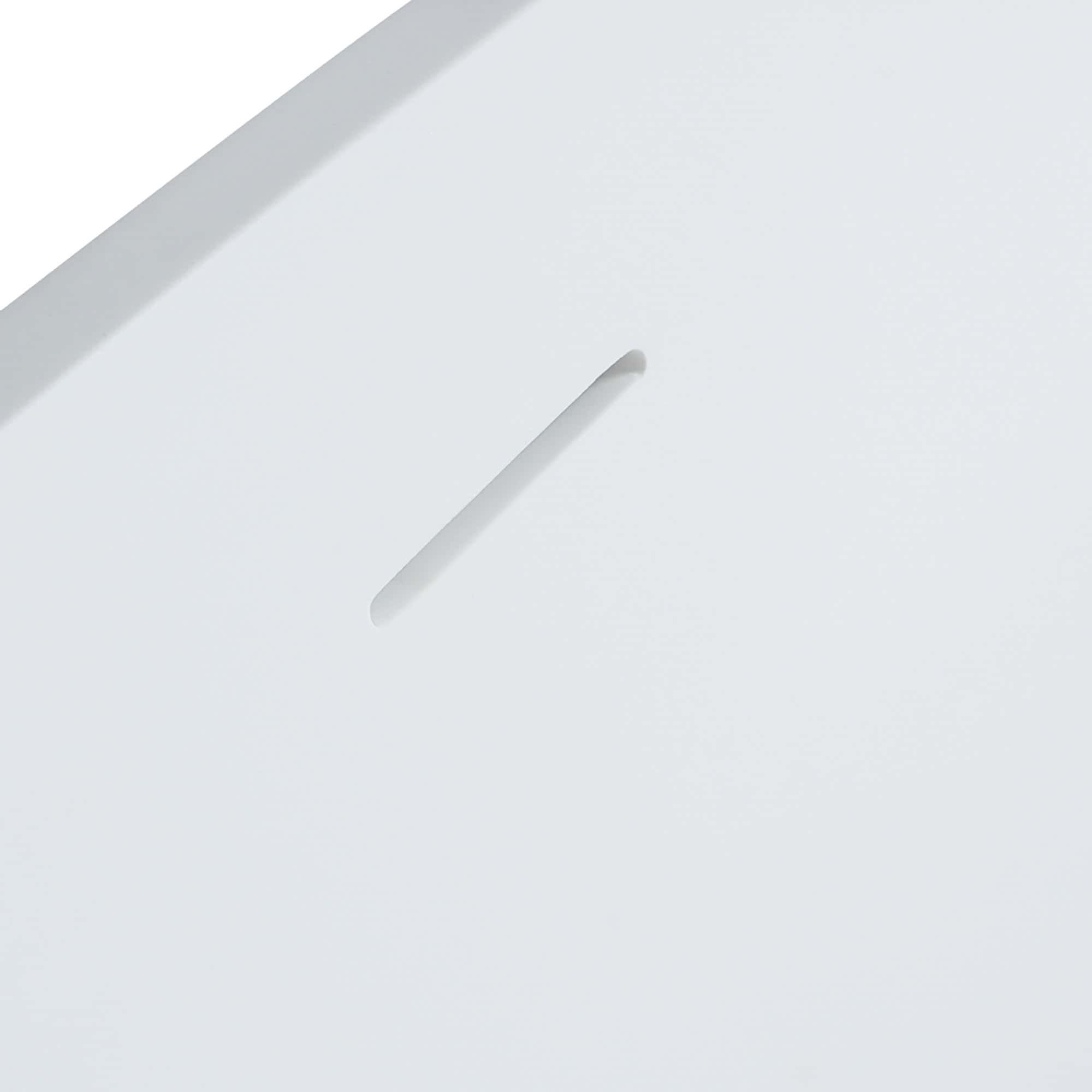 67" Freestanding Solid Surface Bathtub, Luxury Engineered Stone Resin Freestanding Soaking Bathtub with Overflow and Pop-up Drain for Contemporary Bathroom, Matte White 24S02-67MW