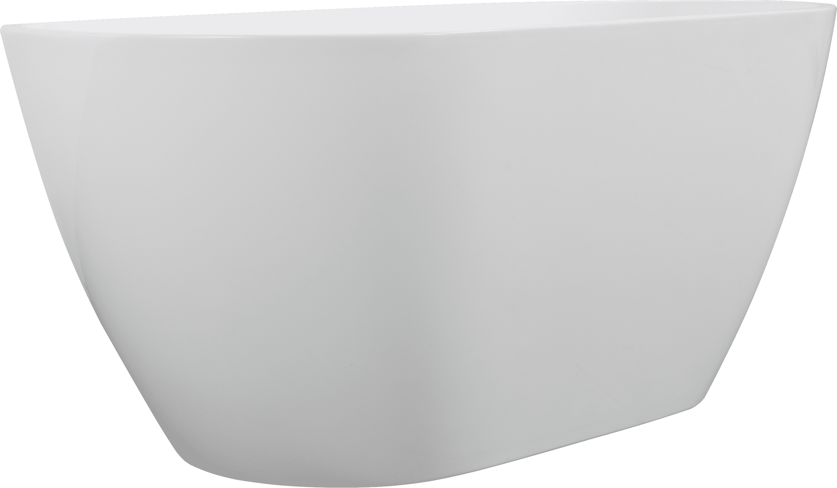 60" Freestanding Acrylic Soaking Bathtub with Chrome Overflow and Drain, Self-leveling Legs Flexible Hose, Easy Installation, Glossy White 24A09-60