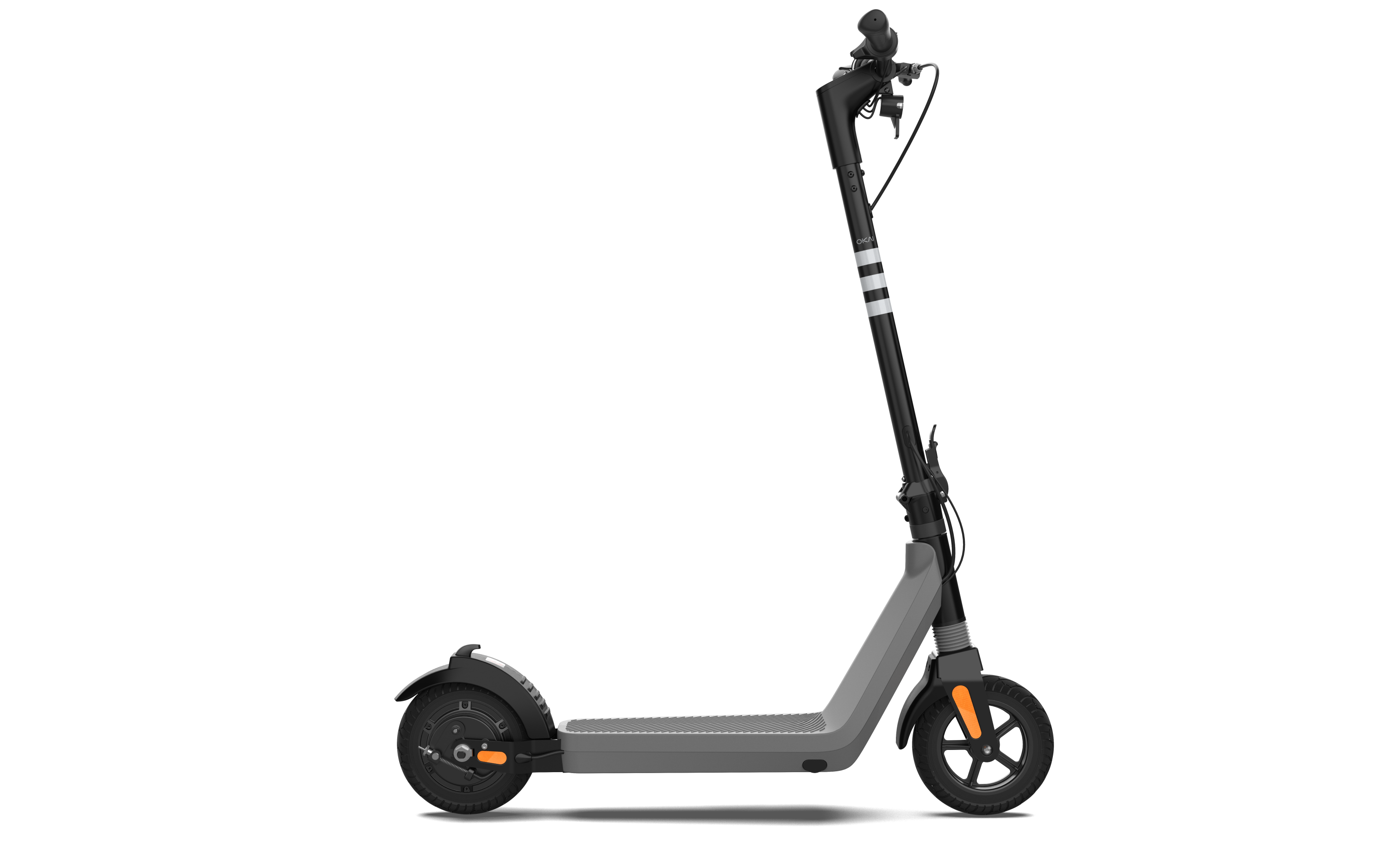 Lightweight & Foldable Electric Scooter W/10.8-Miles Max-Speed Range & 15Mph Max Speed - Gray
