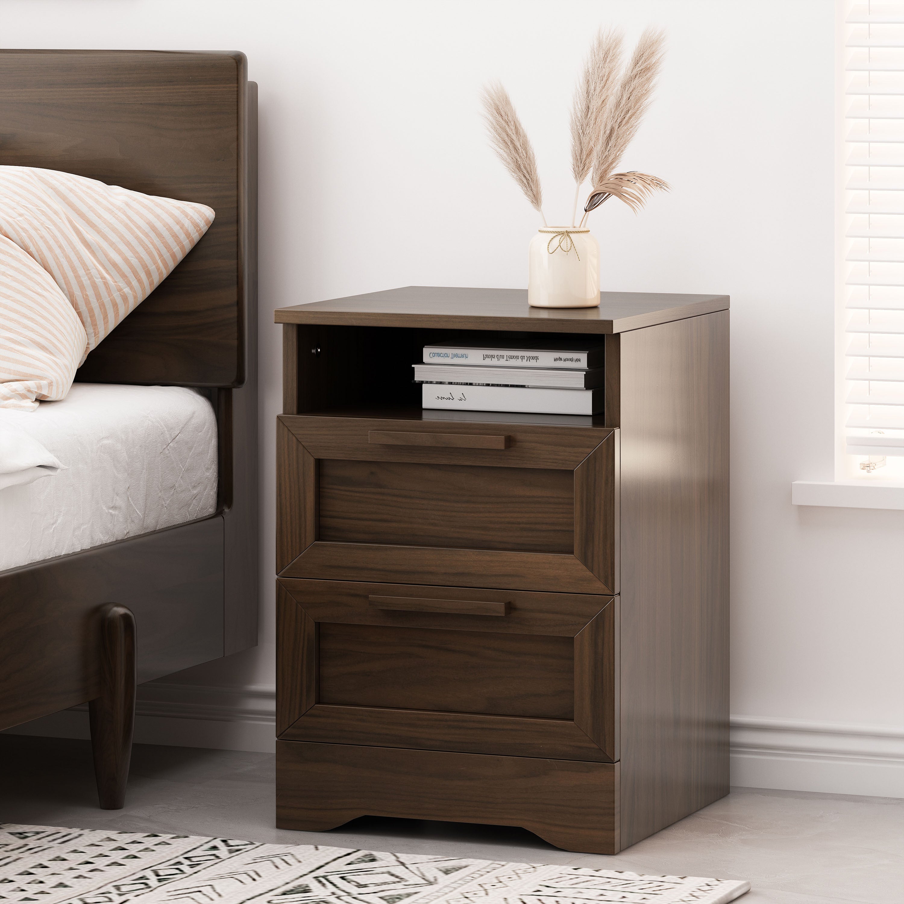 DELANEY2-DRAWER NIGHTSTAND