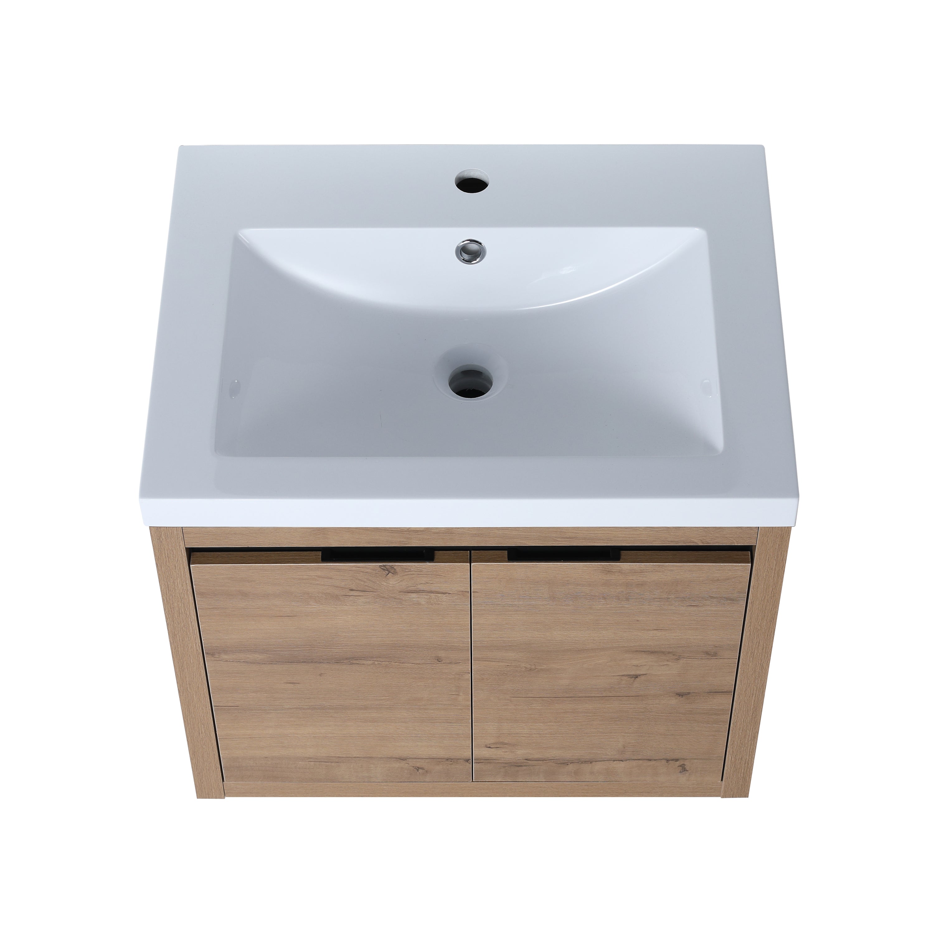 Bathroom Cabinet With Sink,Soft Close Doors,Float Mounting Design,24 Inch For Small Bathroom,24x18-00924 IMO-1(KD-Packing),W128650513