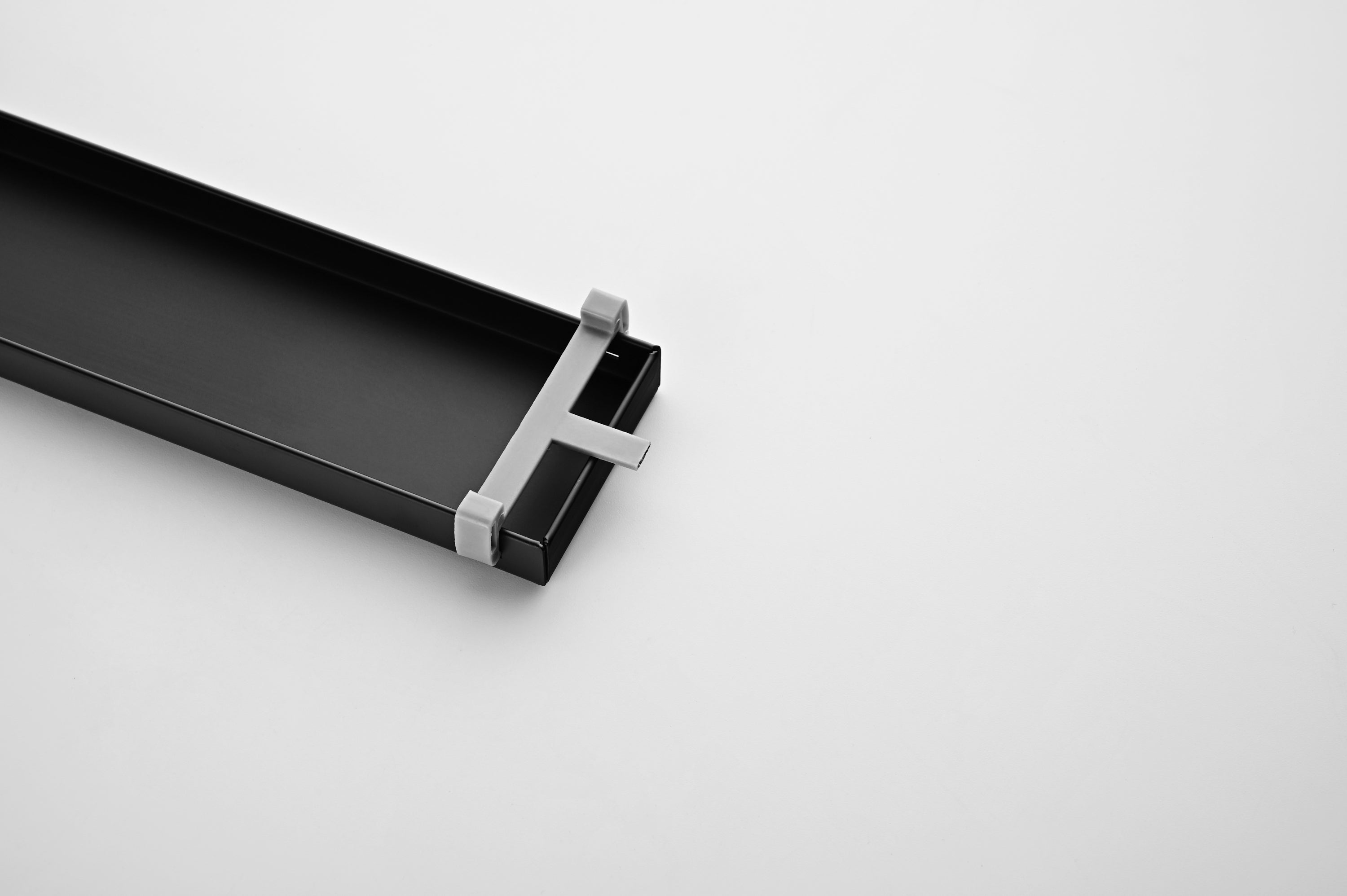 24 Inches Linear Shower Drain with Removable Cover, 304 Stainless Shower Drain Included Hair Strainer and Leveling Feet