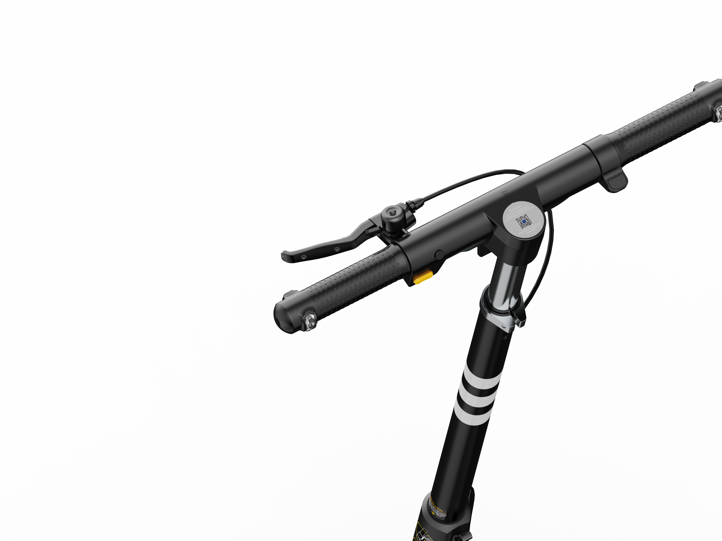 Dual-Suspension Electric Scooter w/ 43.5 Miles Max Operating Range & 24 mph Max Speed - Black