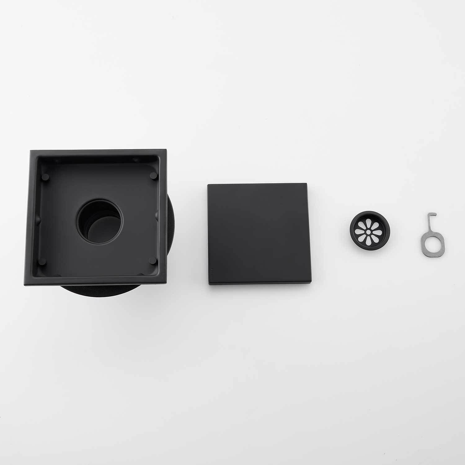 6 Inch Square Shower Floor Drain