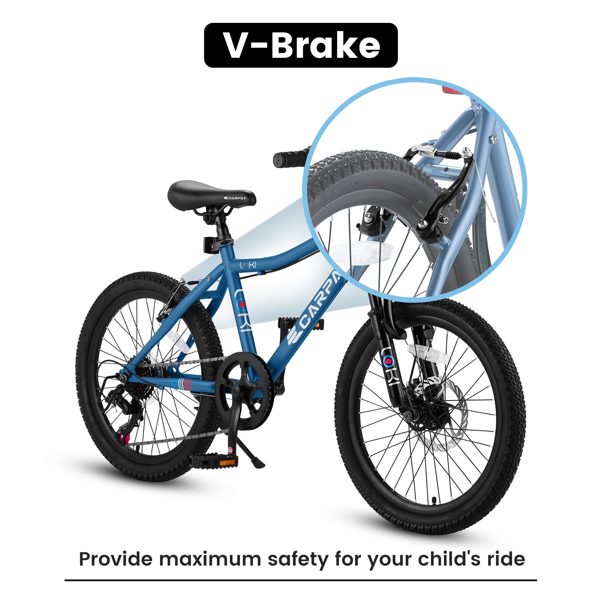 S20101  Kids Bicycle 20 Inch Kids Montain Bike Gear Shimano 7 Speed Bike for Boys and Girls
