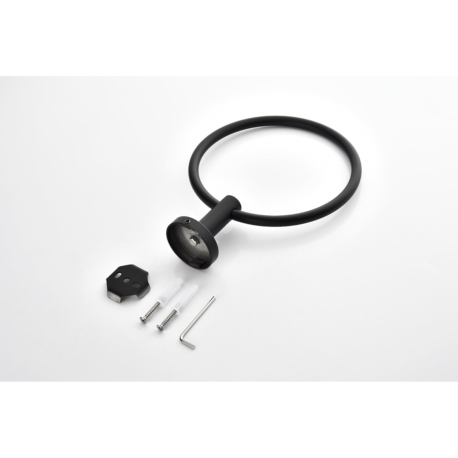 6 Piece Stainless Steel Bathroom Towel Rack Set Wall Mount