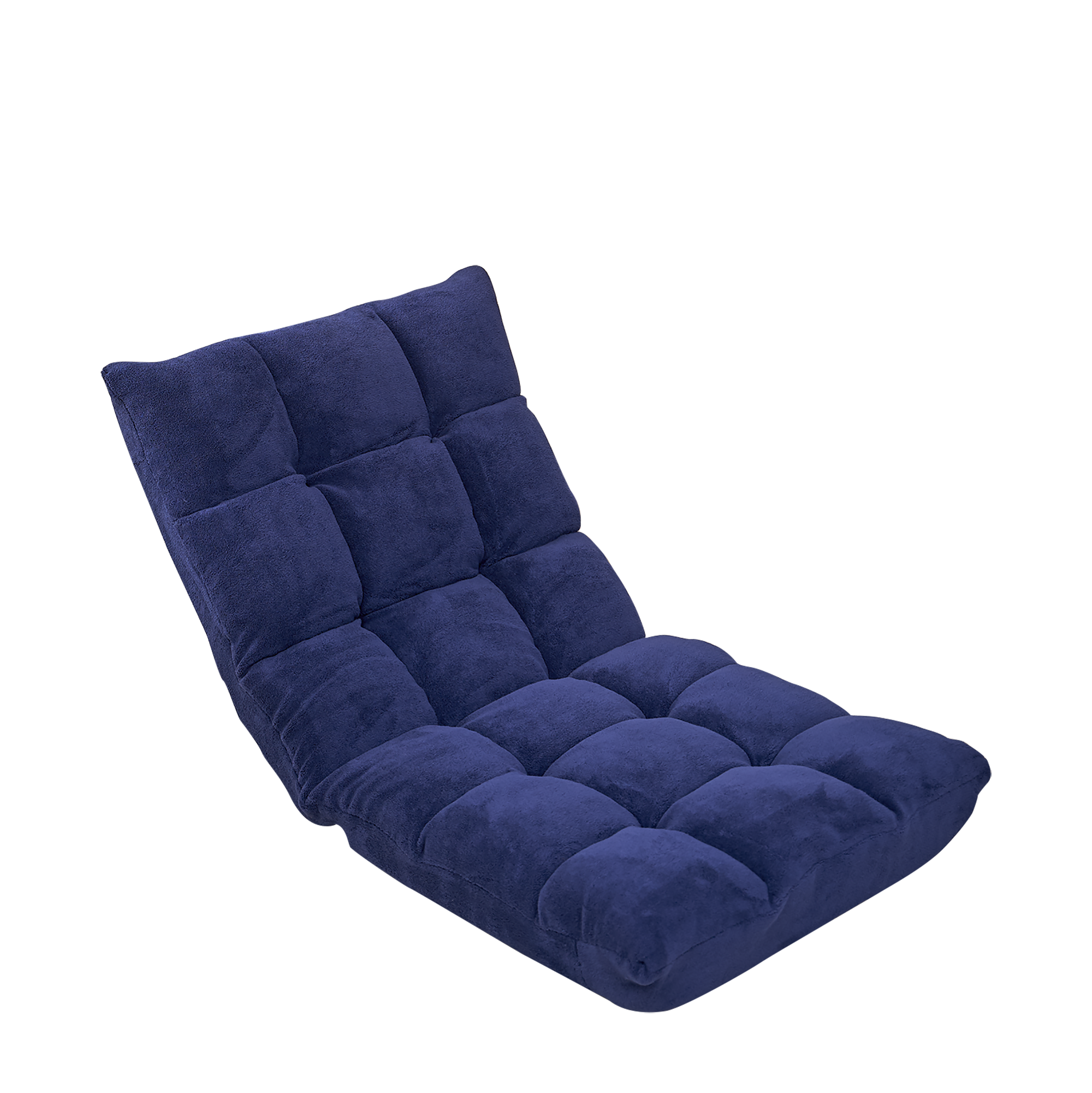 Modern Folding Lounge Chaise for Living Room and Bedroom,5 Reclining Position, djustable Foldable Modern Leisure Sofa  Video Gaming Sofa