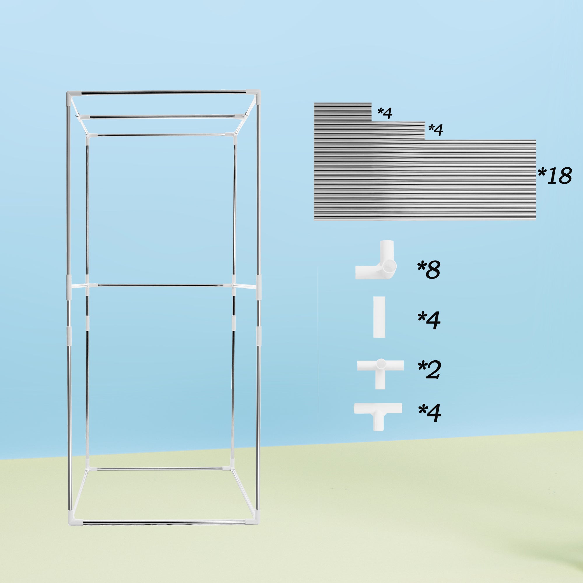 Portable Plus Type Full Size Far Infrared Sauna tent. Spa, Detox ,Therapy and Relaxation at home.Larger Space,Stainless Steel Pipes Connector Easy to Install, with FCC Certification--Black