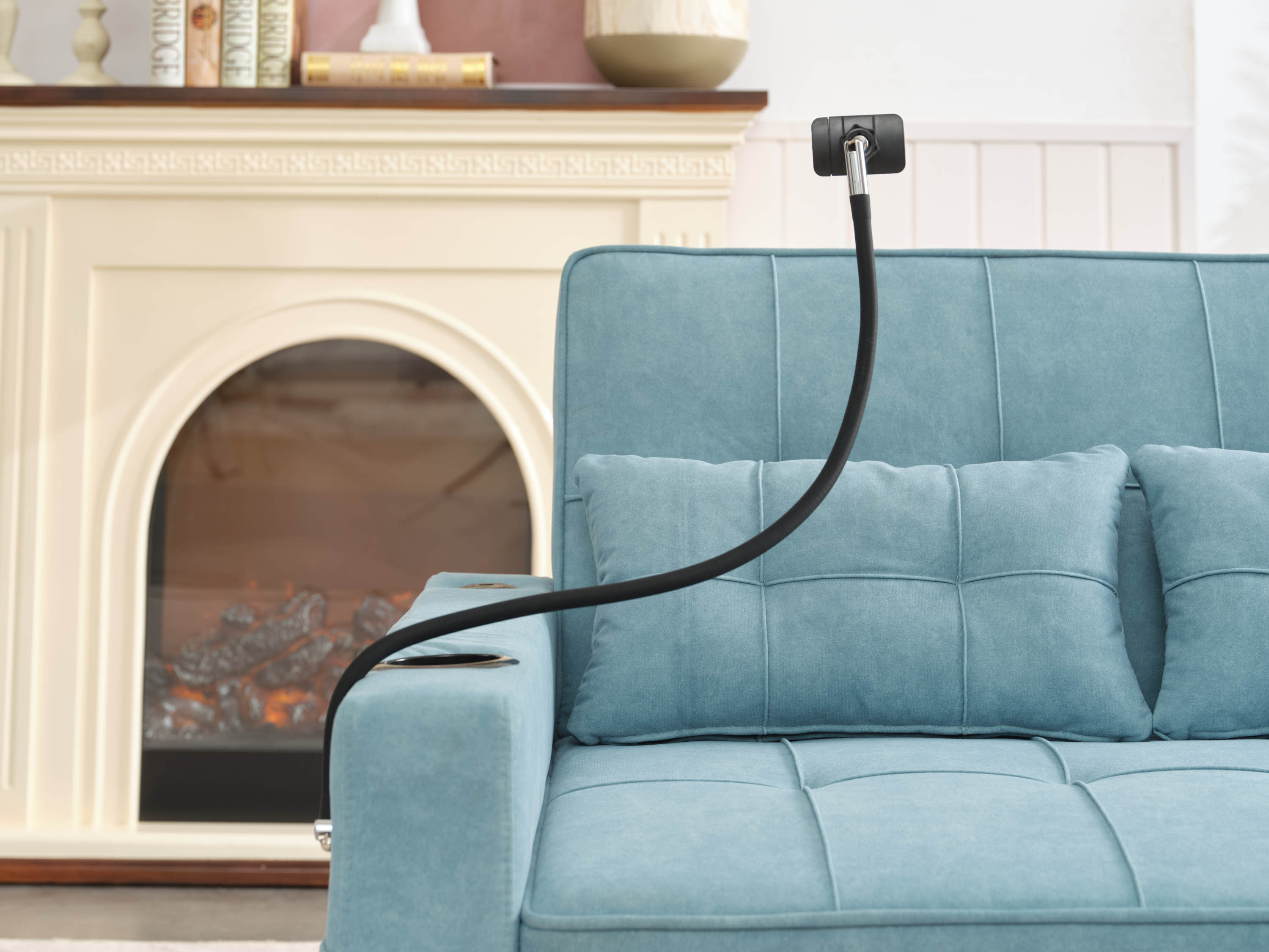 Futon Chair Bed Convertible Chair 3-in-1 Pull Out Sleeper Chair Beds with USB Ports,Wear-resistant and Anti-scratch, Armchair Bed Sleeper for Living Room (Green Tech cloth)