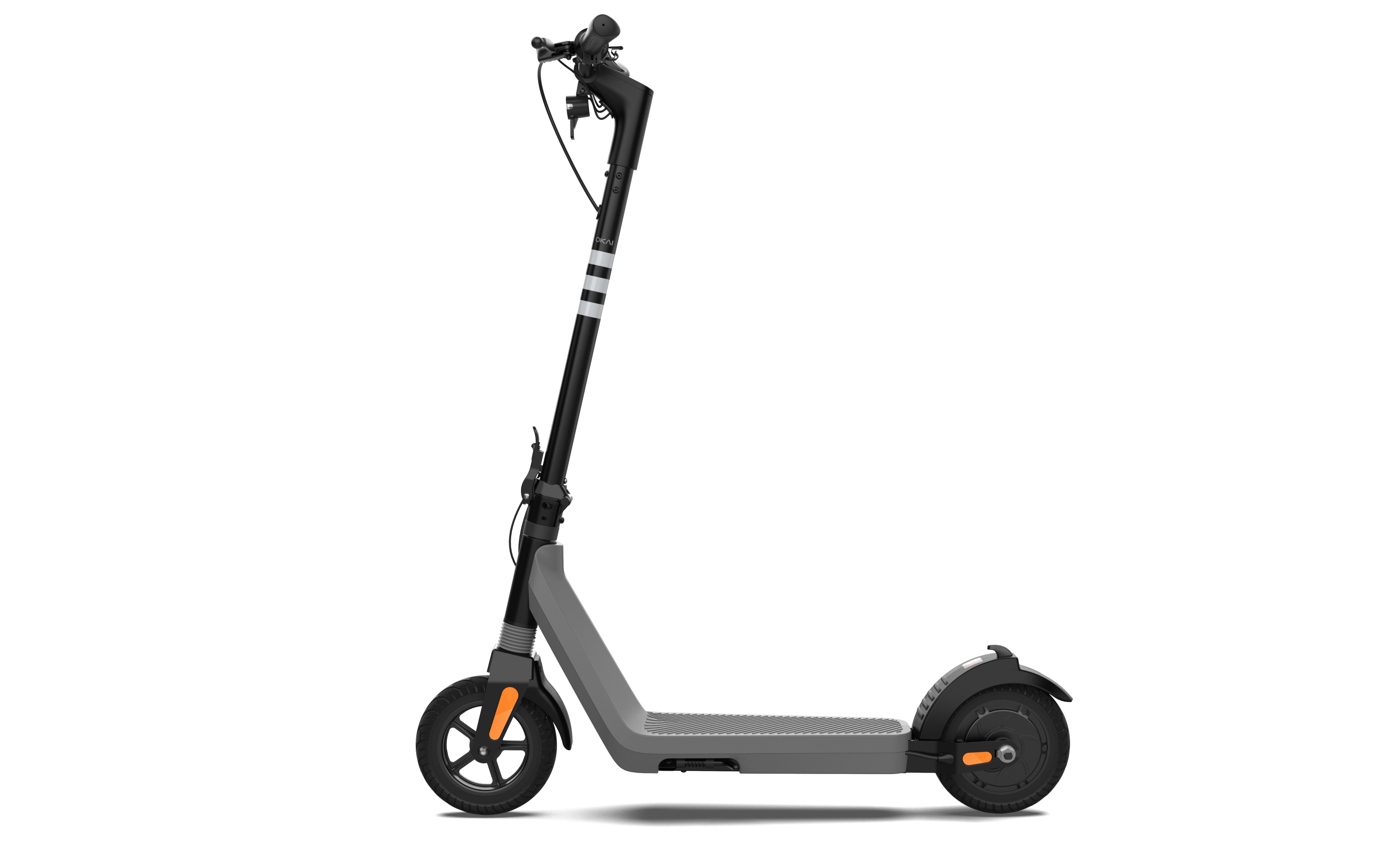 Lightweight & Foldable Electric Scooter W/10.8-Miles Max-Speed Range & 15Mph Max Speed - Gray