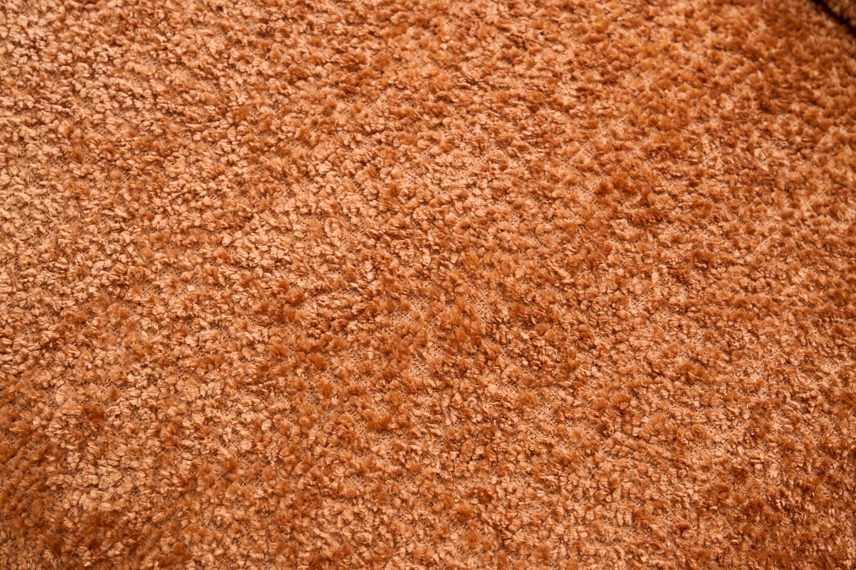 U-shaped profile sofa, including two single seats and two chaise, modular sofa, Chenille sofa,Orange