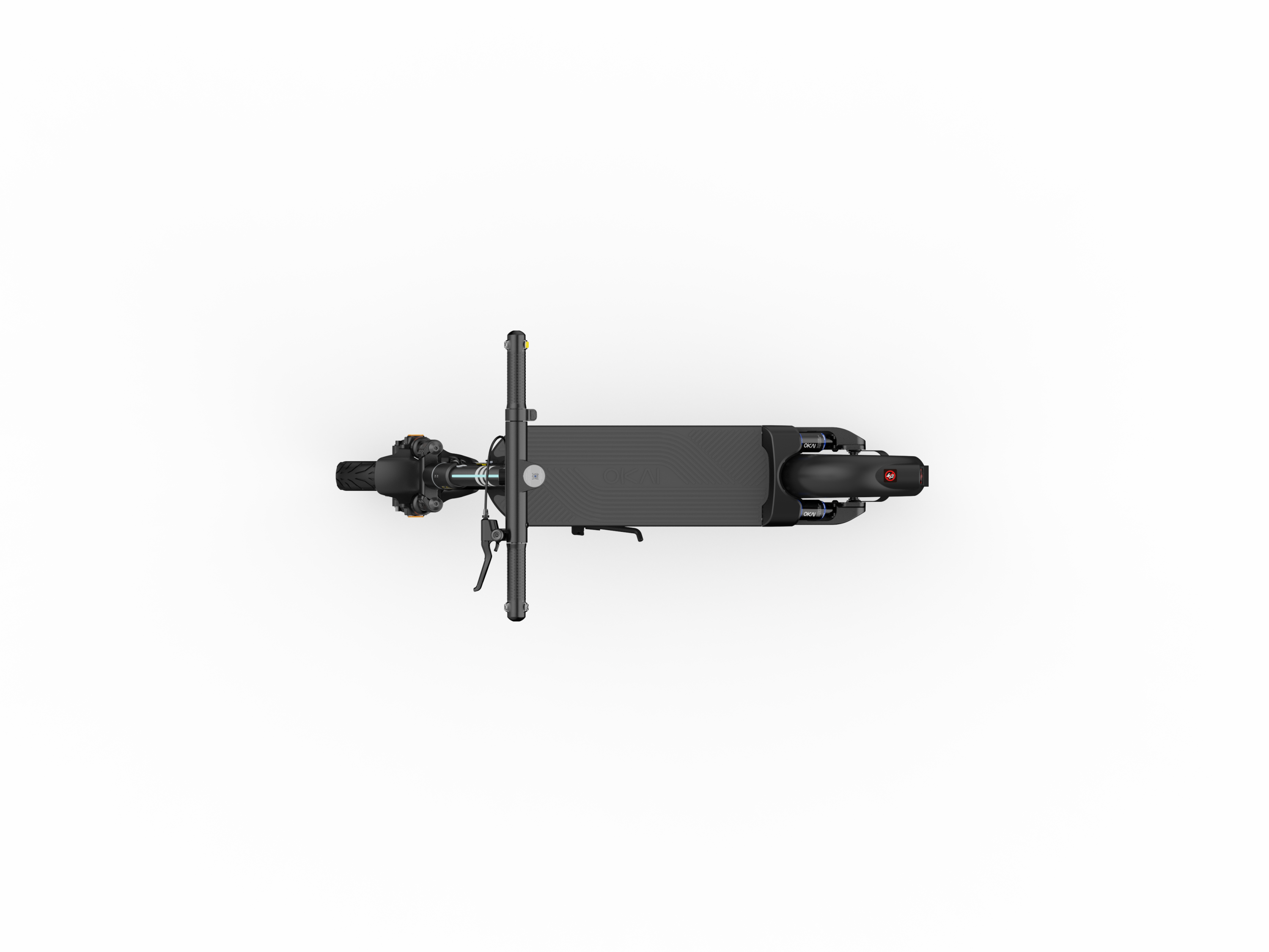 Dual-Suspension Electric Scooter w/ 43.5 Miles Max Operating Range & 24 mph Max Speed - Black