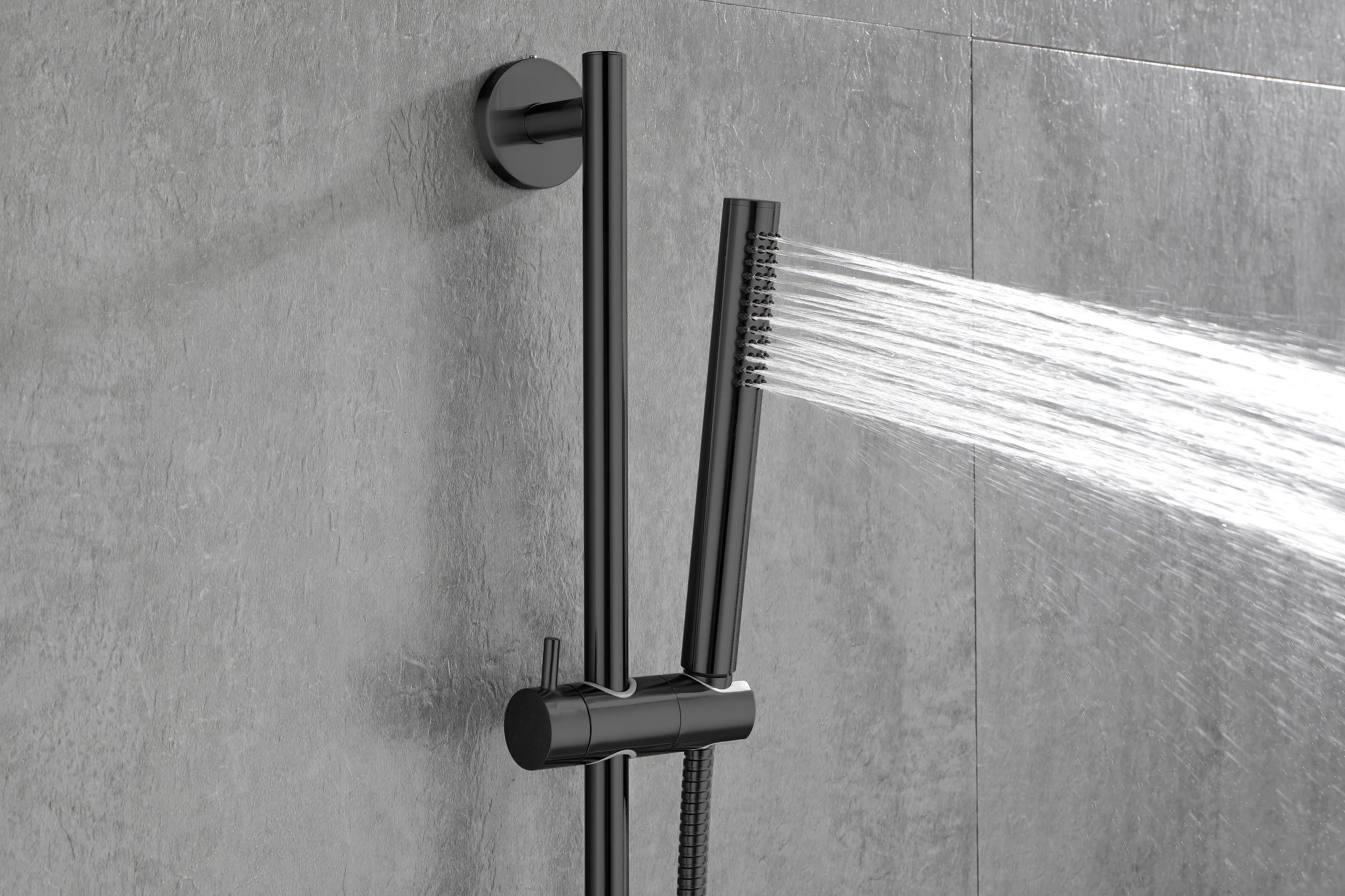 Eco-Performance Handheld Shower with 28-Inch Slide Bar and 59-Inch Hose