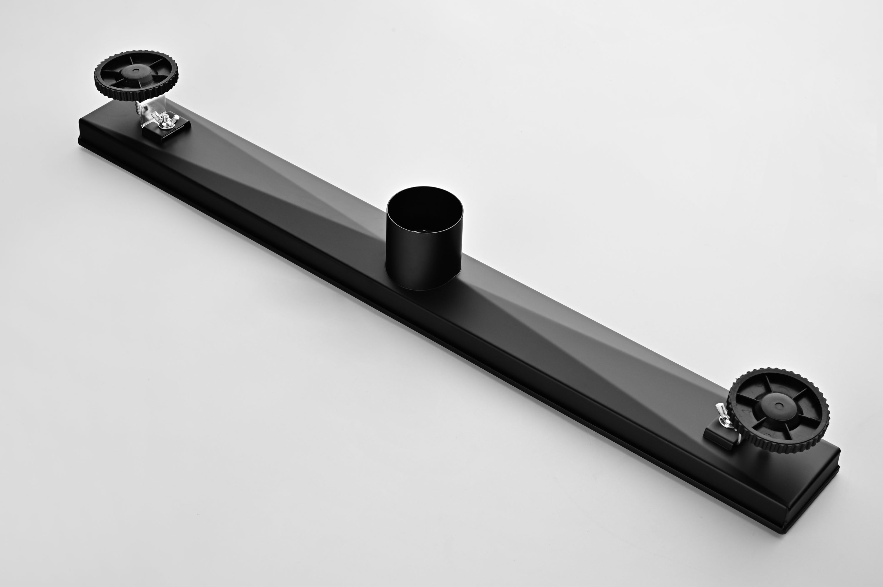 24 Inches Linear Shower Drain with Removable Cover, 304 Stainless Shower Drain Included Hair Strainer and Leveling Feet