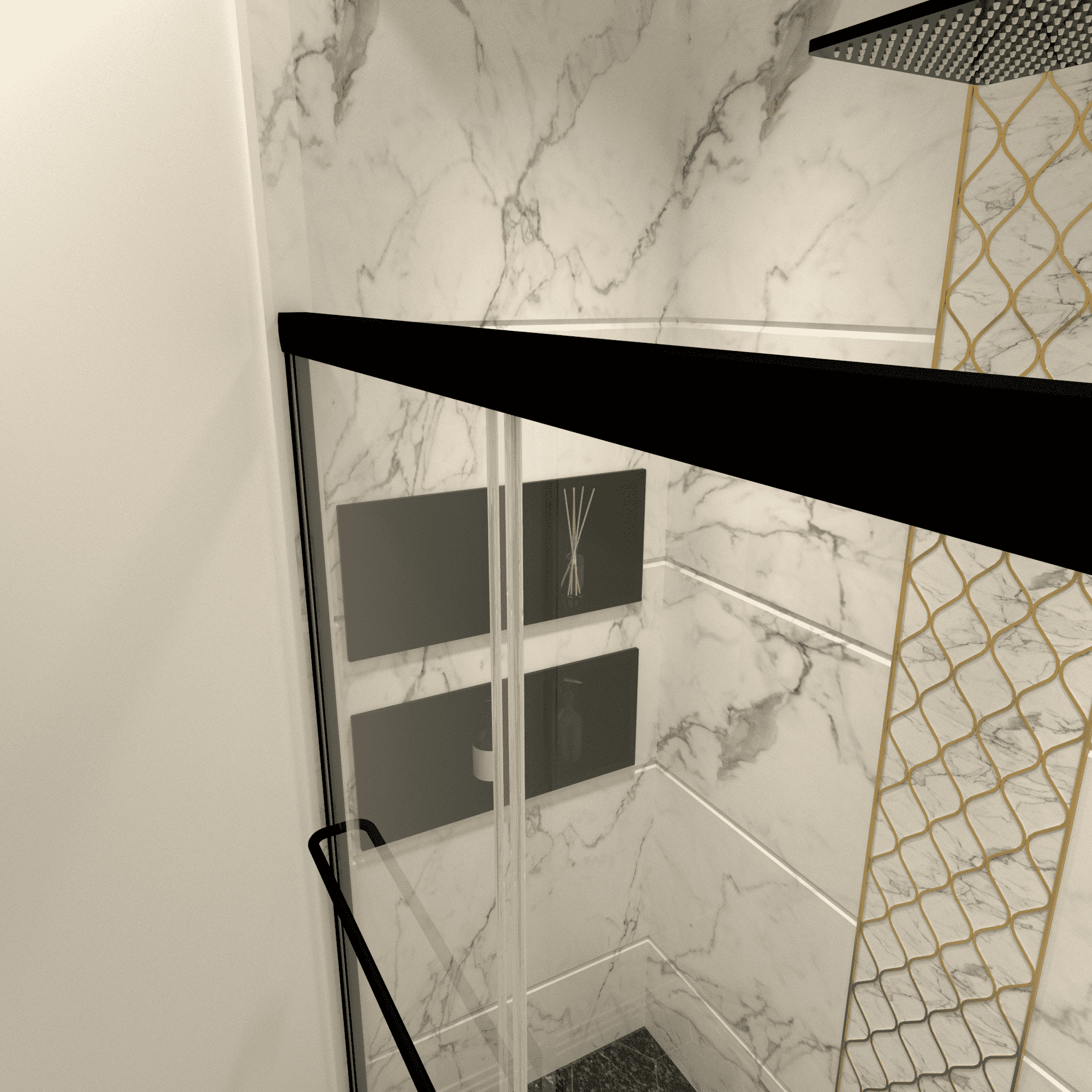 60"W X 70"H SHOWER DOORS