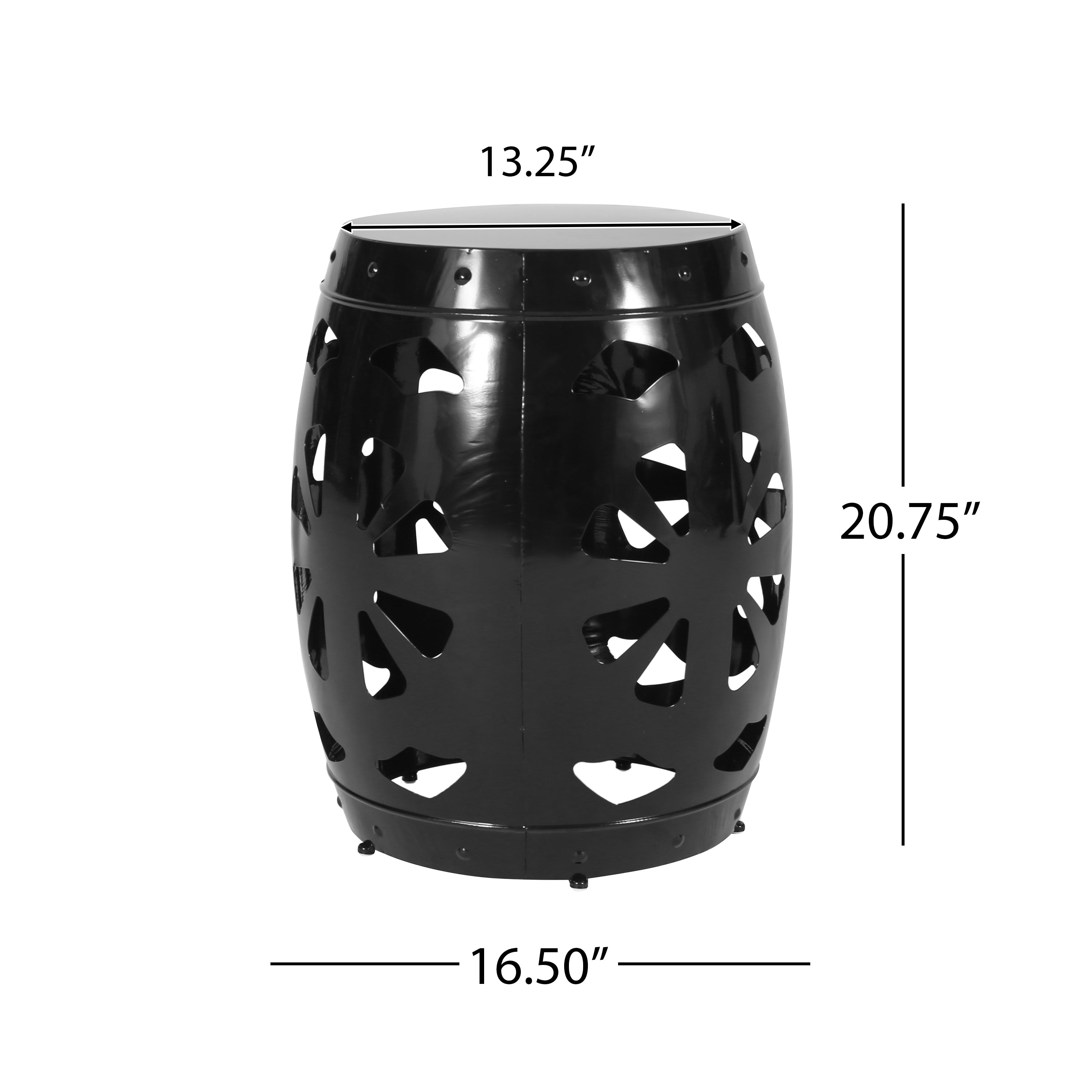 Metal end Table -Large