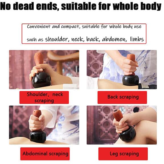 Gua Sha Hot Stone Massager_Gua Sha Face Tool_Stone Massager_Efforest Image