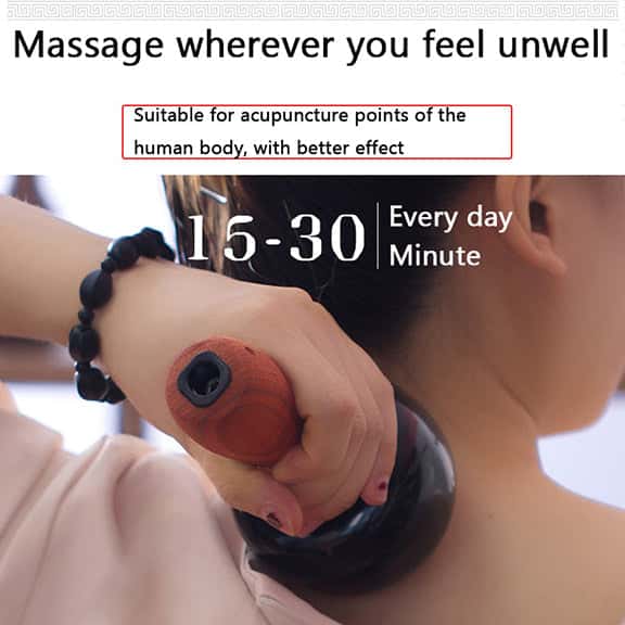Gua Sha Hot Stone Massager_Gua Sha Face Tool_Stone Massager_Efforest Image