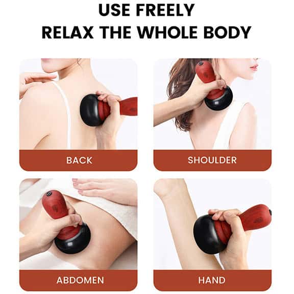 Gua Sha Hot Stone Massager_Gua Sha Face Tool_Stone Massager_Efforest Image