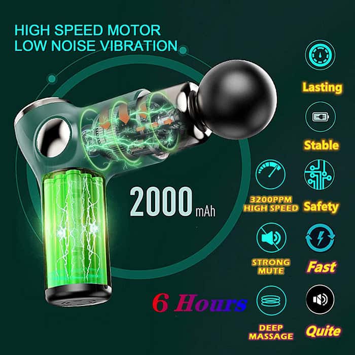 Percussion Massager_Muscle Massager_Efforest_Image