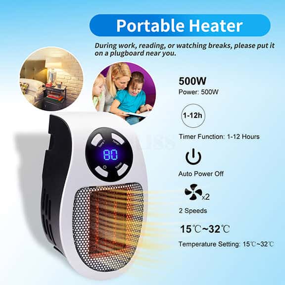 Portable Electric Heater