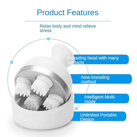 Scalp Massager For Hair Growth_Head Massager_Scalp Scrubber_Efforest Image