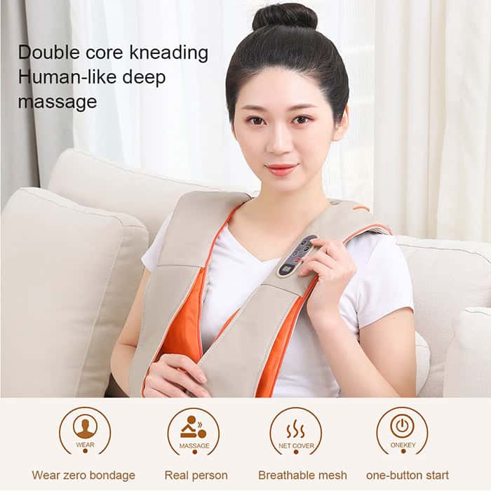 Shiatsu Massager_ Neck Massager,_Shoulder Massager_Efforest Image