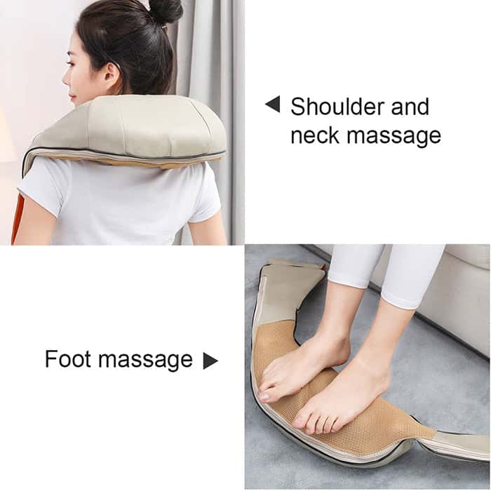 Shiatsu Massager_ Neck Massager,_Shoulder Massager_Efforest Image