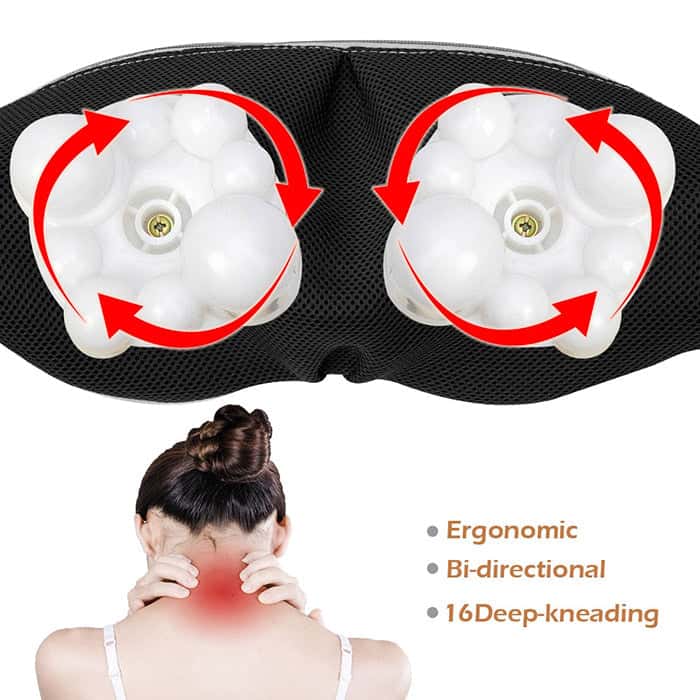 Shiatsu Massager_ Neck Massager,_Shoulder Massager_Efforest Image