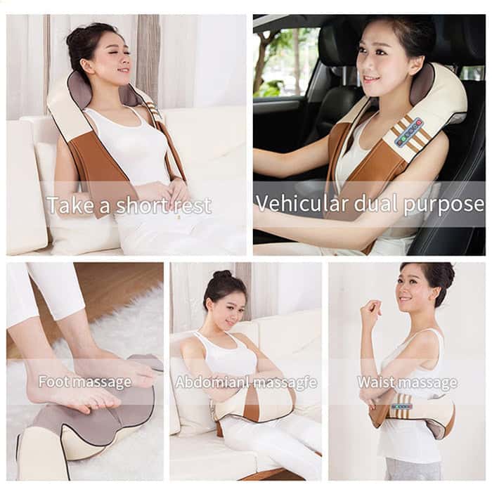 Shiatsu Massager_ Neck Massager,_Shoulder Massager_Efforest Image