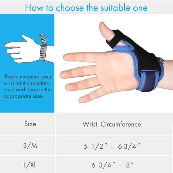 Spica Thumb_Splints For Thumb_Thumb Brace_Efforest Image