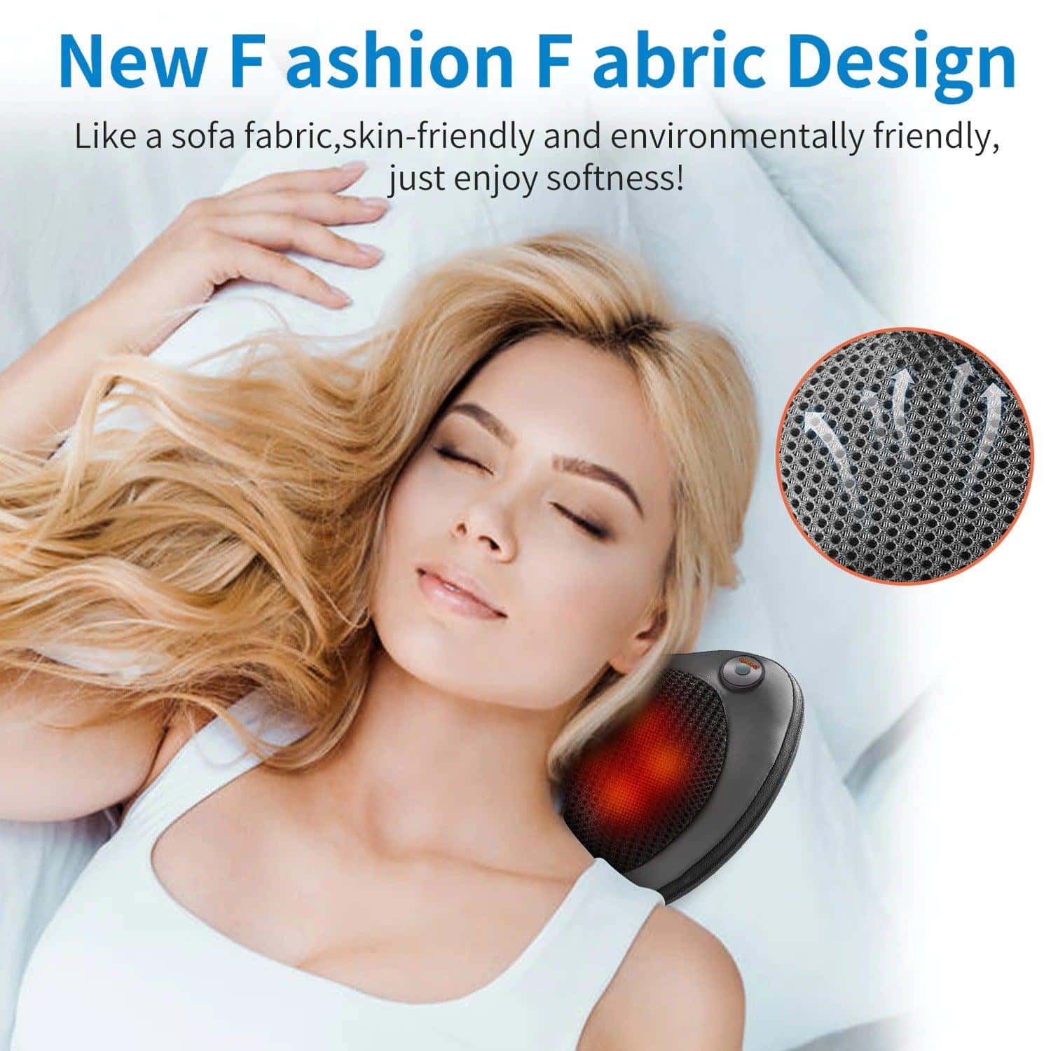 Infrared Heating Massager Pillow_EFFOREST