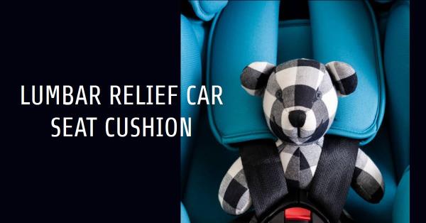 Discover the Lumbar Relief Car Seat Cushion: A Game Changer for Drivers