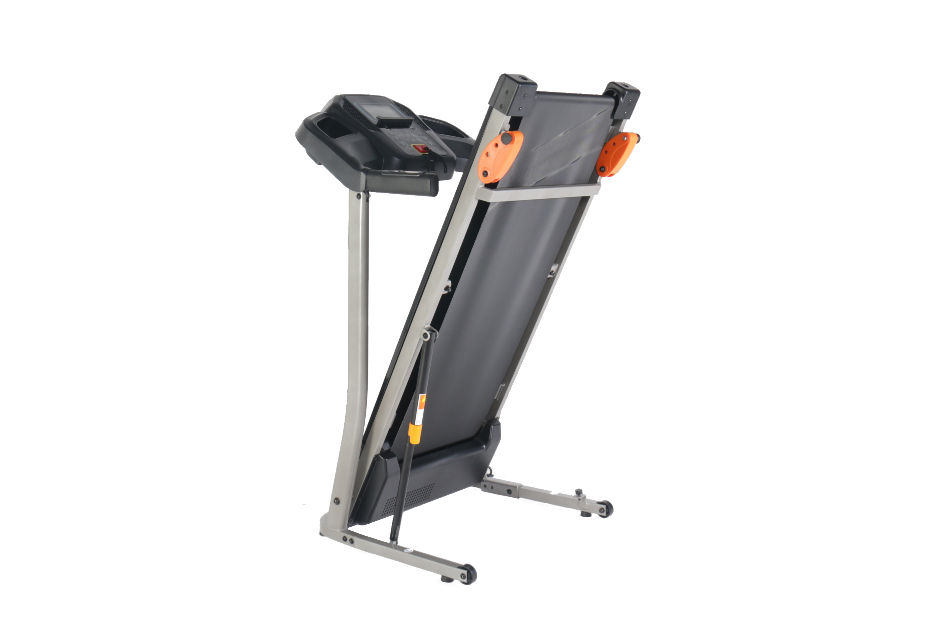 Folding Treadmill 2.5HP 12KM/H, Foldable Home Fitness Equipment with LCD for Walking & Running, Cardio Exercise Machine, 4 Incline Levels, 12 Preset or Adjustable Programs, Bluetooth Connectivity, Bla