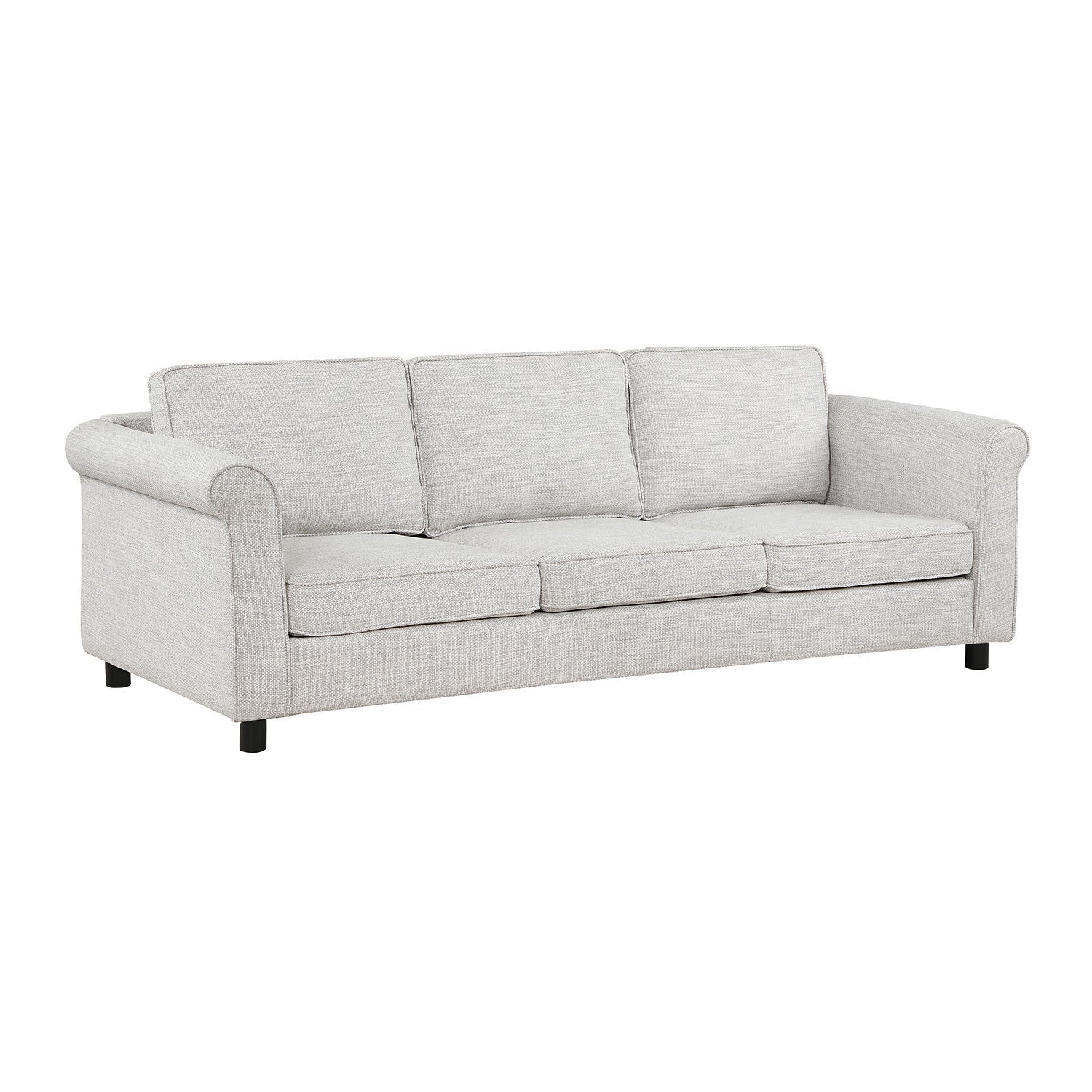 89.37inch 3 Seats Upholstered Sofa,  Bishop Beige