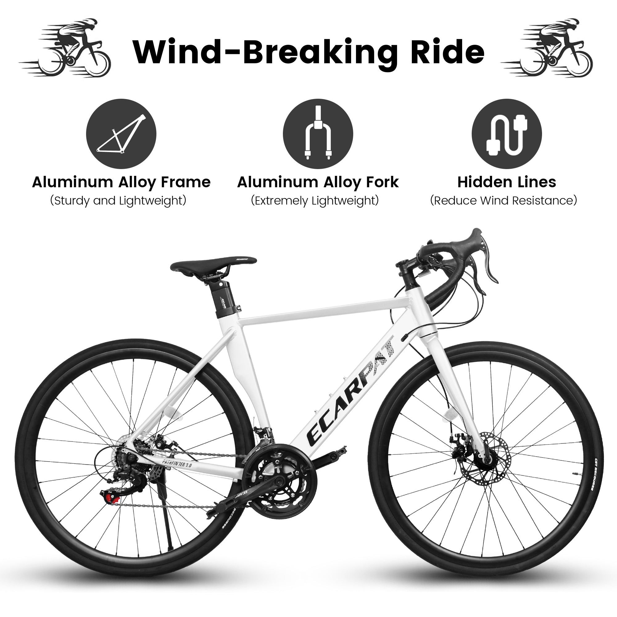 A28315 Road bike, 14-speed Aluminium frame disc brakes, disc brakes Men's Women's Road Bike