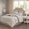 Queen Embroidered 8 Piece  Comforter Set
