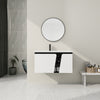 36'' Floating Wall-Mounted Bathroom Vanity With Ceramic Basin & Soft-Close Cabinet Door