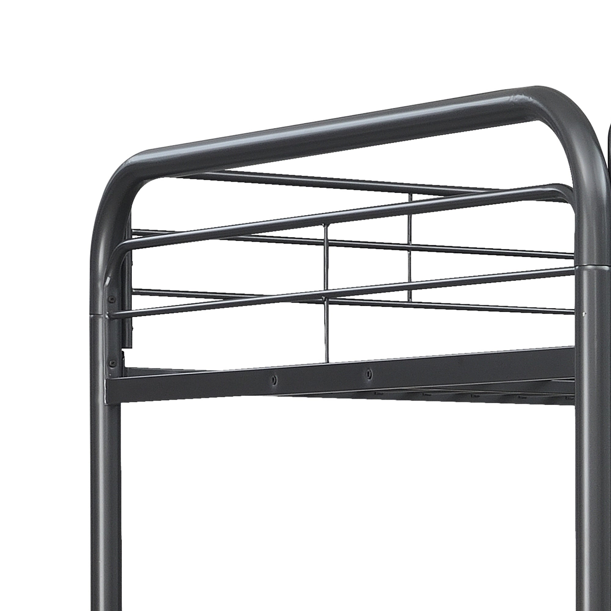 Furniture   Triple Bunk Bed, FULL/FULL/FULL, black