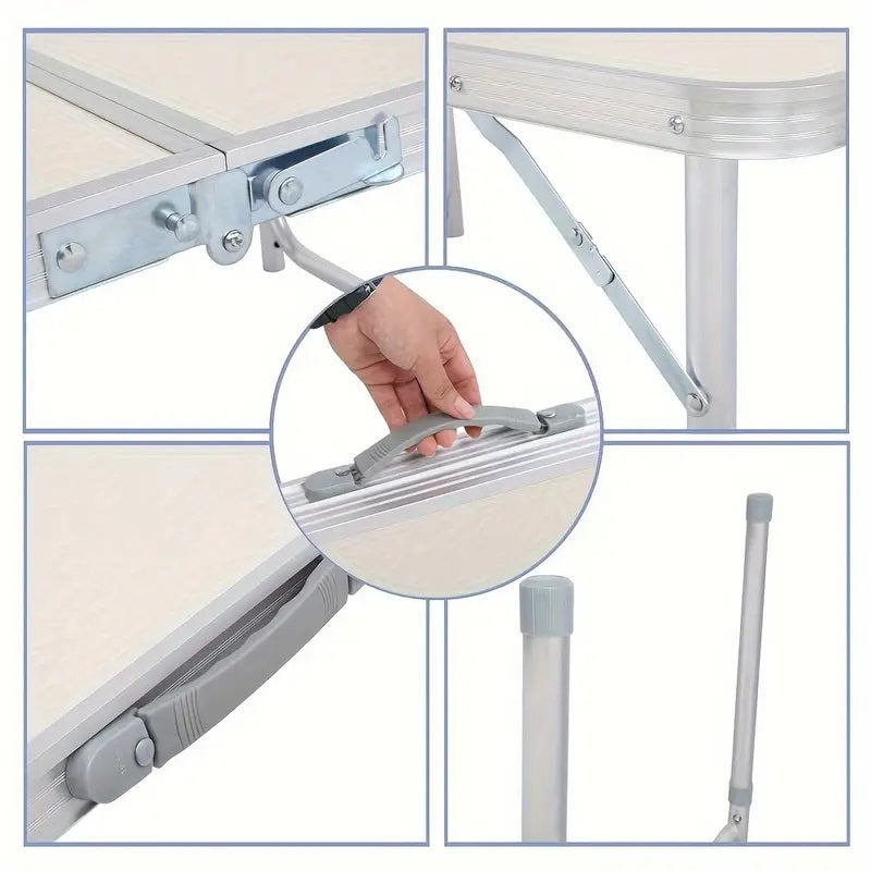 Small outdoor folding table