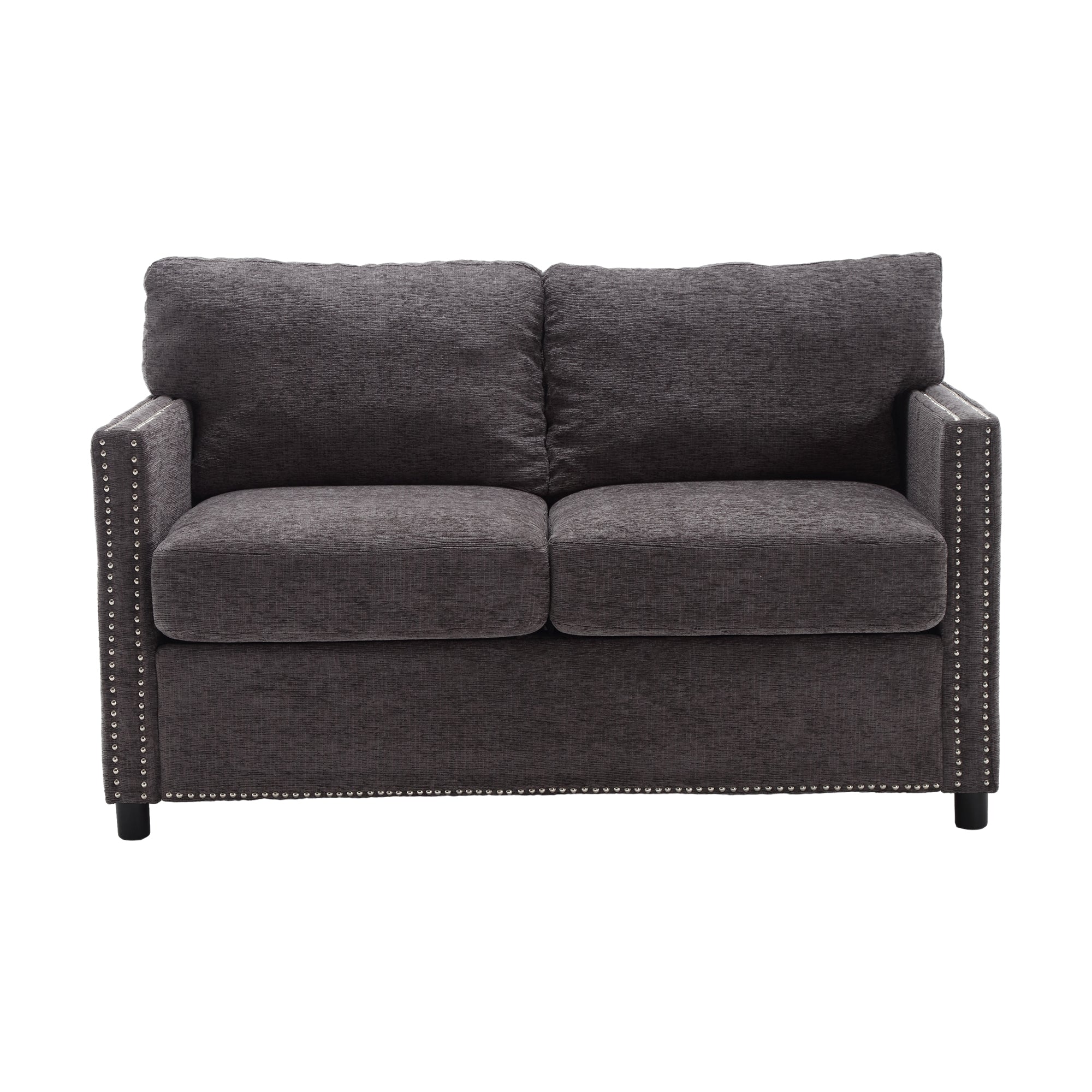 UNITED Modern chenille Fabric Loveseat, 2-Seat Upholstered Loveseat Sofa Modern Couch